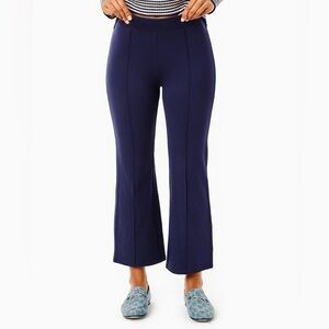 Addison Bay Ponte Waverly Pants Flare Pants Navy Blue Medium